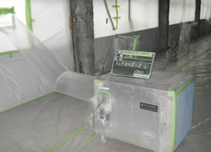 集塵・排気装置の設置イメージ